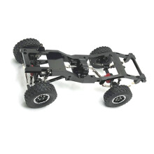 Para MN 1/12 MN82 LC79 RC Peças Sobressalentes de Carro Atualização de Metal Kit de Estrutura de Chassi de Modificação de Estrutura Preta