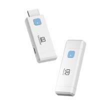 Transmisor Receptor Inalámbrico de 50M Compatible con 1080P, Extensor de Pantalla y Adaptador para Grandes Aulas de Conferencias