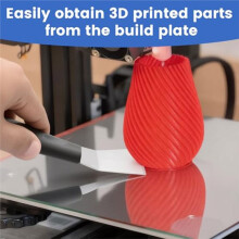 Kit de Grattage pour Imprimante 3D avec Lames, Bords Courbes et Droits, Adapté au Retrait de la Résine Imprimée en 3D