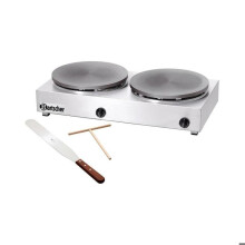 Crepera doble profesional - HELLOSHOP26 - 3614055 - Ø 40 cm - 12 kW - 230 V