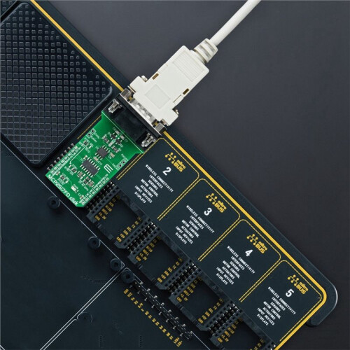 MIKROE-2379 MCP2517FD Click MikroE Development Board Module ATA6563 Wired-CAN-Click Module 1