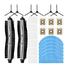26PCS for A30 Pro Accessories Main Brush Side Brushes Filter Dust Bag Washable Mop Cloth Replacement Parts Kit