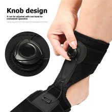 Foot Drop Stabilizer Brace Ergonomic Knob Adjustable Foot Drop Brace Brace Foot Drop Stabilizer for Running Basketball