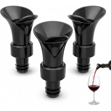 Tappo per Vino A Petalo 2 In 1 con Pompa A Vuoto e Sigillante, Salva-Vino, Tappi per Vino Riutilizzabili A Forma di Petalo e A Prova di Perdite.
