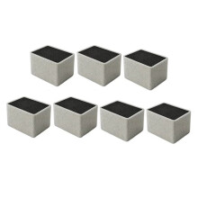 Conjunto de 7 Filtros de Cerâmica para Geberit AquaClean Mera Tuma e Sela, Peças de Reposição 147.072.00.1 e 242.999.00.1