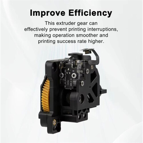 Extruder Components for  P1 Hardened Steel Gear Powerful Extruder 3D Printer Replacement Part 2