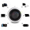 Altoparlante Portatile da Viaggio per Computer con Jack da 3,5 mm e Batteria Integrata per Cellulari, MP3 e PC, Colore Bianco 2