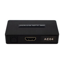 -Compatible ARC Audio Extractor Optical Toslink SPDIF + 3.5mm Audio Embedder 1080P 3D HD ARC Audio Extractor