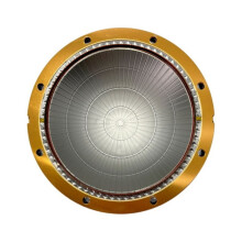Bobina de Voz de Tweeter com Diafragma de 100 Núcleos e Filme de Titânio, com Estrutura Redonda, para Áudio Profissional.