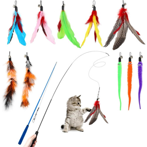 Cat Teaser – Interactive Play Wand for Curious Cats