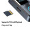 5.4 Aux Adapter Audio Receiver Transmitter 3.5mm LED Display for Car Airplane /Wired Headphones/Speaker/TV 2