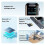 5.4 Aux Adapter Audio Receiver Transmitter 3.5mm LED Display for Car Airplane /Wired Headphones/Speaker/TV 5