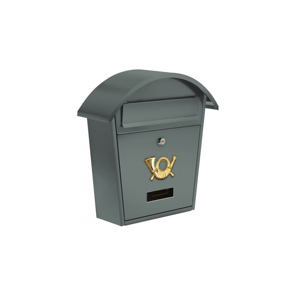 Joom Supermerchanteu Unisex Grau Briefkasten 380X320x105mm 78586 Vorel - Bild 4