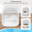 Replacement Mat & Bowl Set for Automatic Microchip Pet Feeder & Connect Keep Food Fresh Protect Cat Feeder 4