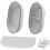 Replacement Mat & Bowl Set for Automatic Microchip Pet Feeder & Connect Keep Food Fresh Protect Cat Feeder 3
