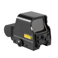 Holografisches Jagd-Reflexvisier, 20mm Montage, Schwarz