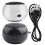Altoparlante Portatile da Viaggio per Computer con Jack da 3,5 mm e Batteria Integrata per Cellulari, MP3 e PC, Colore Bianco 4