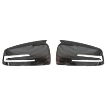 Kolfiberbackspegelkåpor för - W204 E W212 W176 W246 CLS C218 GLA X156