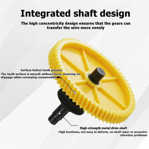 Metal Handle POM Gear Extruder Assembly for  A2L for Enhanced 3D Printing Performance 2