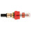 G3/8 Underfloor Heating Manifold Flow Meter Brass Flow Meter Removable Sight Glass 4