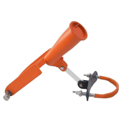 Angle Grinder to Lawn Mower Conversion Bracket for Versatile Grass Cutting 1