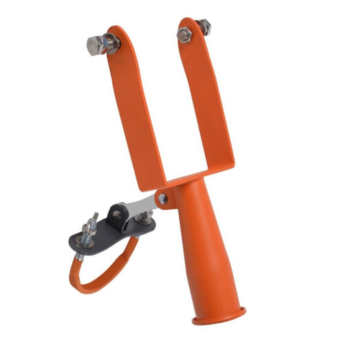 Angle Grinder to Lawn Mower Conversion Bracket for Versatile Grass Cutting 2