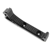 Butée de Porte Extérieure Noire Robuste Compatible avec le Système M, Construction en Alliage D'Aluminium Pur, Conception Stable.