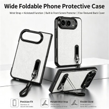 Short Rope Phone Case Screen Glass Anti-Drop Protect Cover for Duo Shockproof Portable Holder Shell