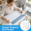 Fusible Interfacing 1m X 5m with Square Grid, Light and Thin Iron- Interfacing for Sewing 3