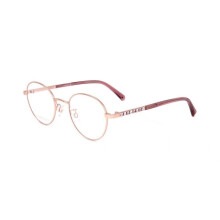Occhiali da Vista - SWAROVSKI - SK5406 D - Oro rosa opaco - Metallo - 49/22/145