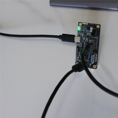 USB 3.2 Gen2 10Gbps Docking Station Type C to Dual USB-A 10Gx2 Audio Jack Full-Function Adapter for PC Expansion 2