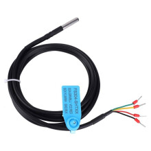 Sensor de Temperatura y Humedad, I2C FS304 SHT31, Resistente Al Agua y A la Corrosión, Sonda de Acero Inoxidable Impermeable