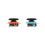 Kit de Reparo para Console para   2 com 2 Joysticks TMR para  2, Sem Efeito Drift. 4