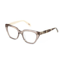Just Cavalli VJC183V 53/18/140 Bruin transparant glanzend Acetaat VROUW VJC183V