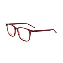 Óculos de Grau Hugo HG 1224 53/17/145 Acetato Vermelho HOMENS HG 1224