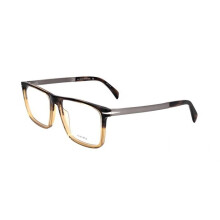 David Beckham DB 1094 57/17/150 Bruin geruite Ruthenium Acetaat MAN DB 1094