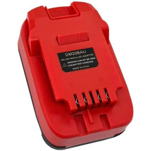 Adaptador de Bateria DM20BAU para Ferramentas para de 20 V, Compatível com Baterias para de 18 V e para de 20 V.