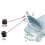 8T0823433B 8P0823433A 2Pcs Engine Hood Stop Buffer Rubber Clip Buffer for  A4 B8 B9 A5 Q5 RS5 6