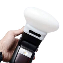 AK-R20 Difusor de Luz Suave de Silicona para Flash Speedlite, Difusor Tipo Cúpula para V480 TTL685 V860V850 AD200