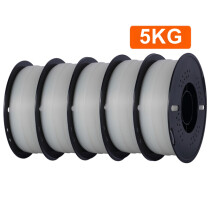 KINGROON Filament PLA 1.75mm, 5kg Transparent, pour imprimante 3D