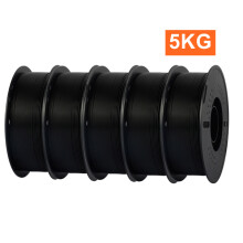 KINGROON Filament PLA 5kg Noir, 1.75mm pour Imprimante 3D