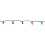 Premier 50 Rainbow LED Pearl Berry Christmas String Lights 10