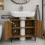 White Under Sink Bathroom Cabinet Vanity Storage 7