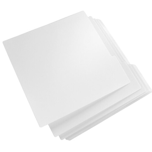 5pcs PP Vinyl Record Dividers -Thin for Record Store Collection Record Storage Organization 1