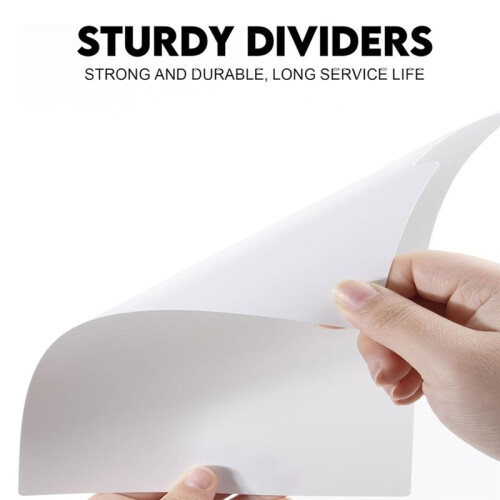 5pcs PP Vinyl Record Dividers -Thin for Record Store Collection Record Storage Organization 2