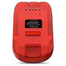 Adaptateur de Batterie MT18BAU pour Perceuses pour 20 V Li-Ion , Convertisseur de Batterie pour Perceuses pour 18 V Li-Ion
