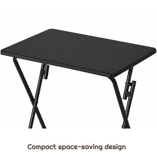 Folding Black Laptop Desk Home Office Study Table 1