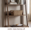 Tall 2-Door Ladder Bookcase 4-Tier Storage Unit 9