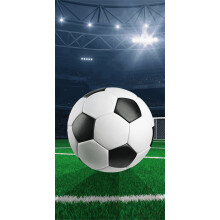 Football Bath Beach Pool Towel 140 x 70 cm COTTON