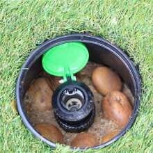 8pcs 6In Garden Lawn Underground Valve Box Cap Sprinkler Watering Valve Cover Lid